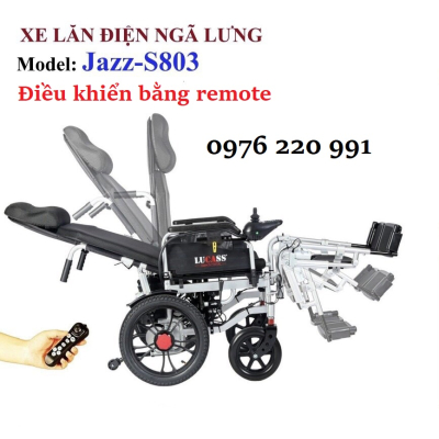 XE LĂN ĐIỆN LUCASS JAZZ-S803 CÓ NGÃ LƯNG